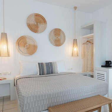 Chambre double à la Villa Irini à Sifnos